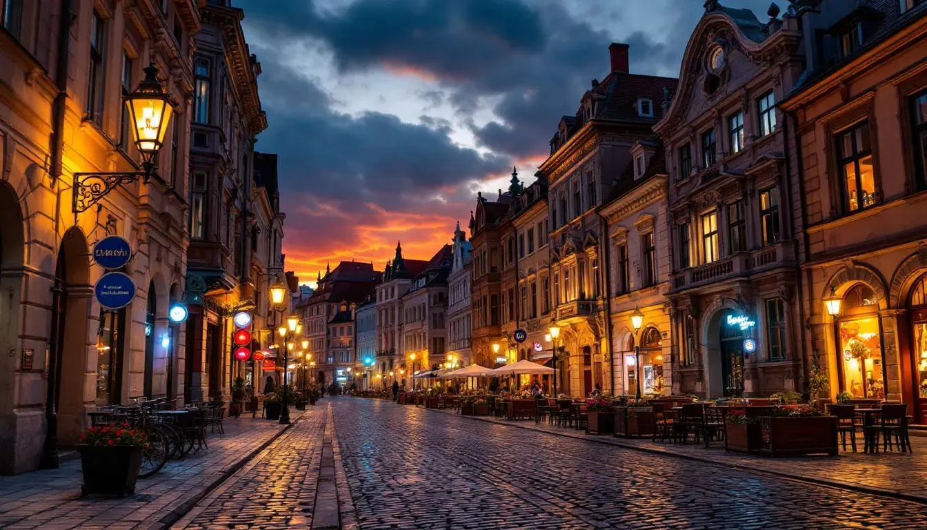 Filming location in Romania