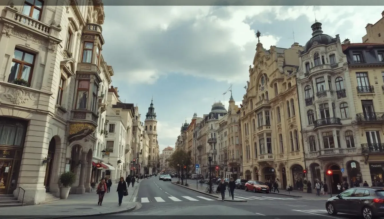 Bucharest Art Nouveau - filming location in Romania