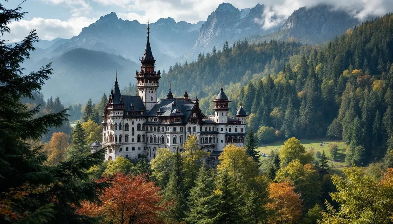 Peles Castle - filming location in Romania