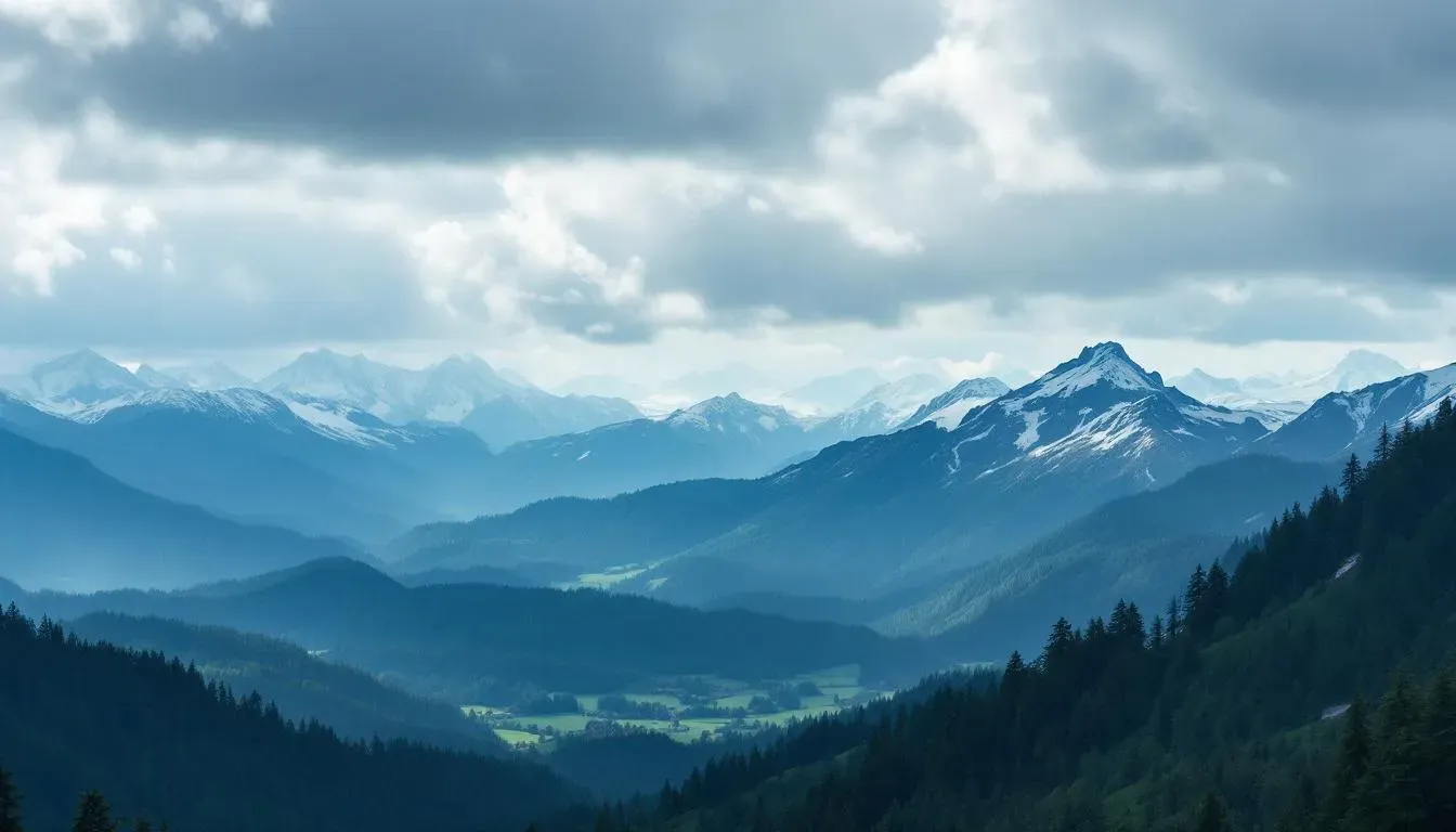 Carpathian Mountains - filming location in Romania