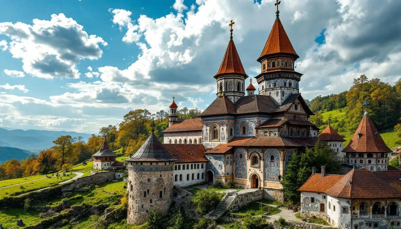 Painted Monasteries Bucovina - filming location in Romania